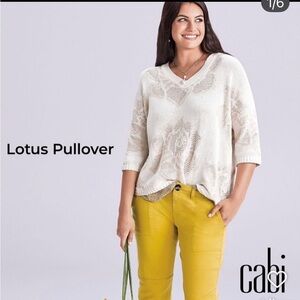 Cabi Lotus Pullover